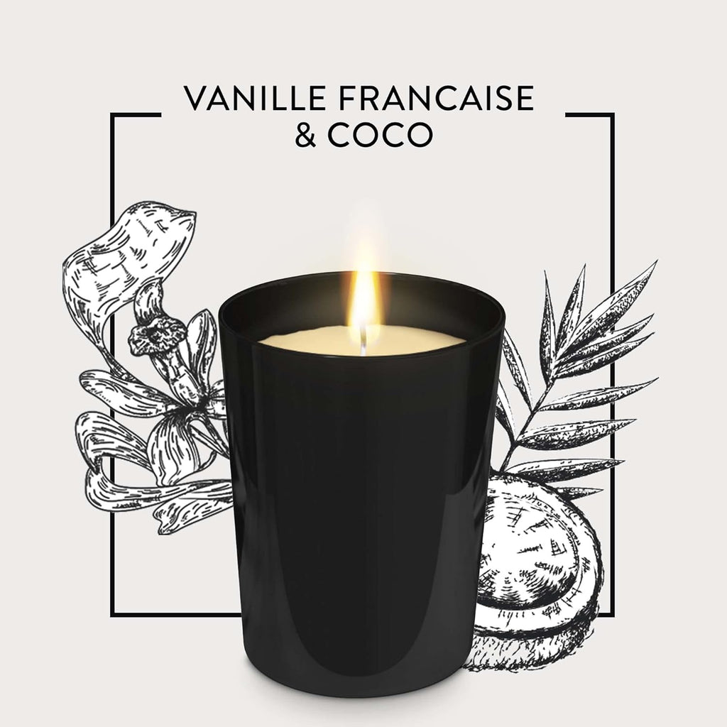 Bougie Air Wick Vanille et Coco – brûle pour 40 heures