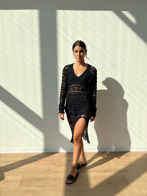 Une pièce dentelle, Elisa pullover