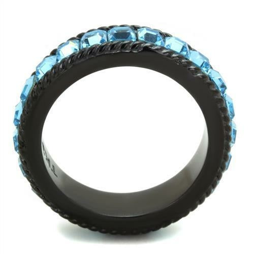 Bague Turquoise Tiger en acier inoxydable