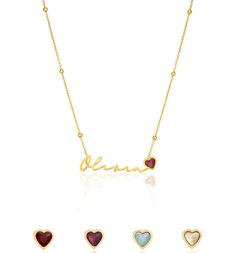 Collier personnalisable en acier inoxydable