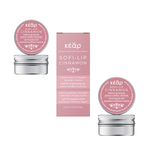 Pack de deux baume à lèvres Sofi-Lip à la Cannelle