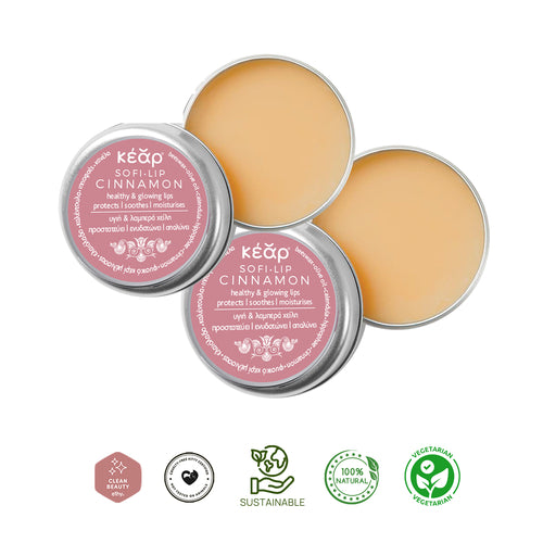 Pack de deux baume à lèvres Sofi-Lip à la Cannelle