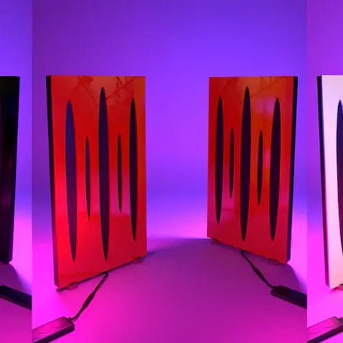 Lampe RGB et support LED, éclairage pour bureau et salle de jeux