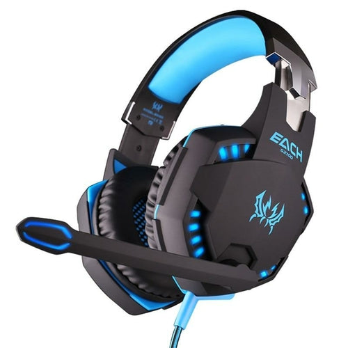 Casque de gaming Ninja Dragon Stealth G21Z LED Vibration, avec micro